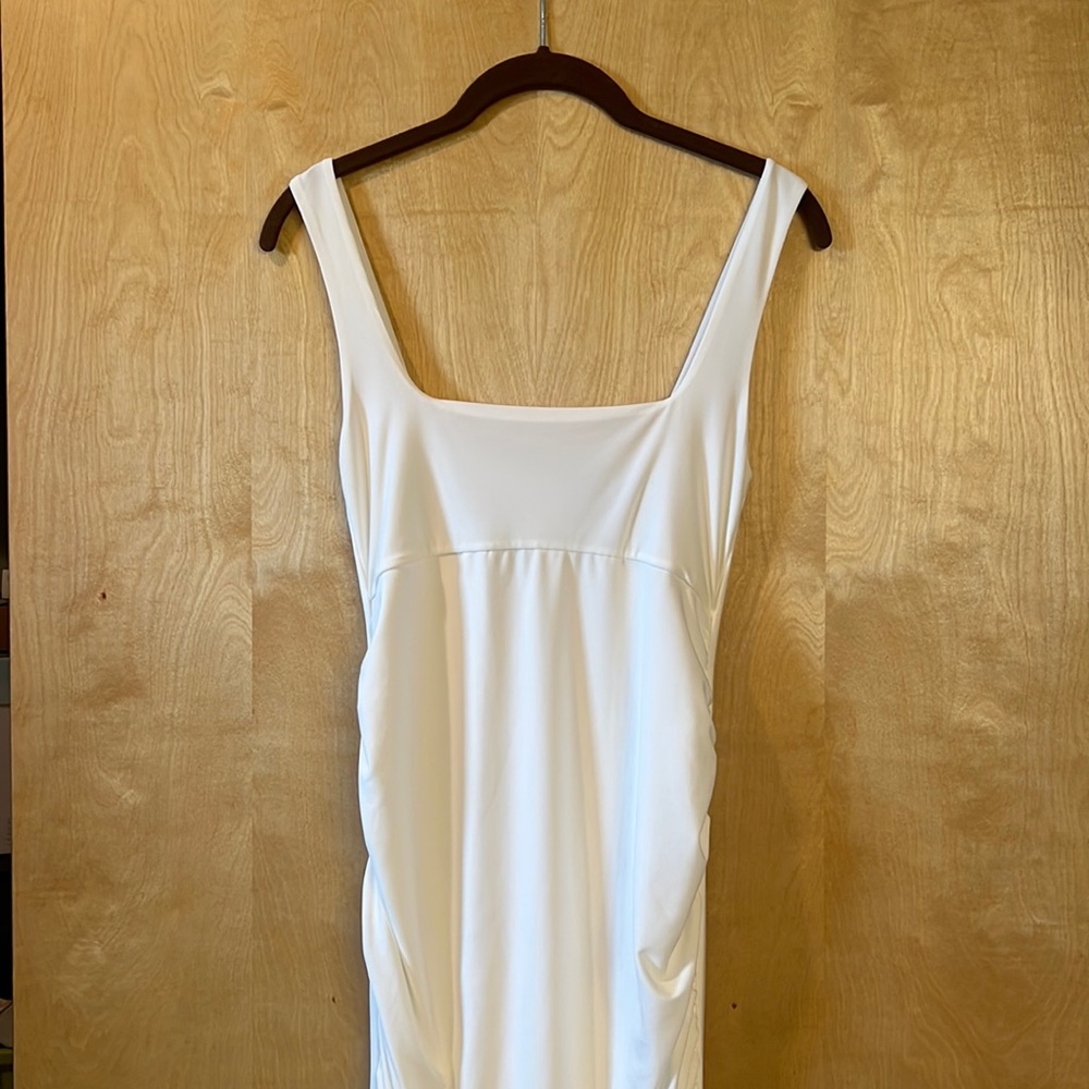Club L London Avril White Maternity Dress